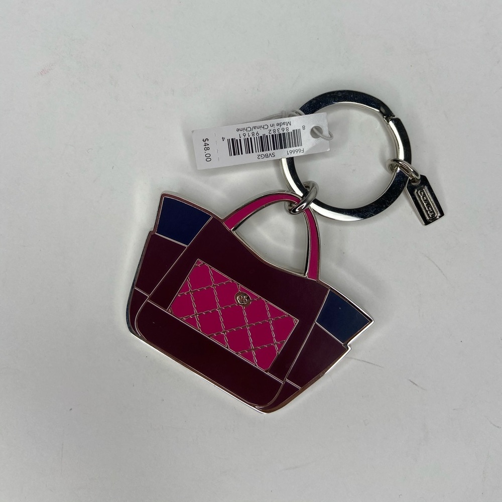 Coach Metal Keychain